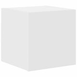 7 Piece TV Cabinet Set White Engineered Wood 3114542