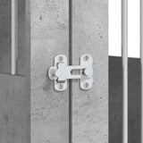 Dog Crate Furniture Concrete Grey 55x75x65 cm Engineered Wood 838319