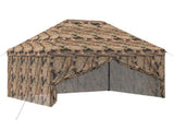 Pop-up Gazebo with 4 Sidewalls 3 x 4.5 m Forest Camouflage 42036837