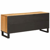 TV Cabinet with Drawer Brown 105 x 33 x 46 cm Solid Mango Wood 4018058