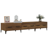 TV Cabinet Brown Oak 150x34,5x30 cm Engineered Wood 817512