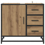 Bathroom Cabinet Artisan Oak 65 x 33 x 60 cm Engineered Wood 883625