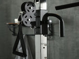 Home Gym Machine, Multifunctional Gym Equipment with High and Low Pulleys, Pull Up Bar, 15-Position T3398P349230