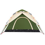 ZNTS Camping Tent Dome 5-Person Green Quick Release 4004185