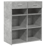 Sideboard Concrete Grey 80x42.5x93 cm Engineered Wood 3281479