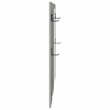 Wall-Mounted Coat Rack Concrete Grey 96 x 1.5 x 90 cm 874534