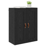 Wall Mounted Cabinet Black Oak 69.5 x 34 x 90 cm 882423