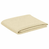 Table Cloth 5 pcs Rectangular Cream White 140 x 140 cm 42040328