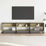 TV Cabinet Sonoma Oak 180x40x46 cm Engineered Wood 3300806