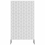 Privacy Screen Grey 100 x 50 x 180 cm Steel 868582