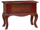 Side Table Brown 60.5 x 30 x 61 cm Solid Mahogany Wood 42009942