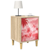 Bedside Cabinet AACHEN 2 pcs Sonoma Oak 36 x 33 x 50 cm 8007224