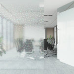 Window Films 5 pcs Frosted 3D Rainbow Pattern PVC 3208986