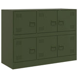 Sideboard Olive Green 99x39x73 cm Steel 841797