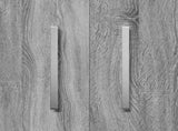 Shoe Cabinet Grey Sonoma 55x35x108 cm Engineered Wood 342669