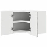 Wall Corner Cabinet LUCCA Concrete Grey 57 x 57 x 40 cm 884958