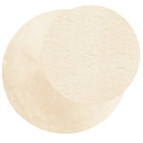 Rug HUARTE Short Pile Soft and Washable Cream 120 cm 375048