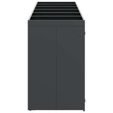 Wheelie Bin Storage for 6 Bins Anthracite 408 x 77.5 x 121.5 cm 3394777