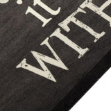 Kitchen Rug Washable Cup Black 60x300 cm Velvet 4005595