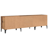 TV Cabinet Old Wood 150 x 30 x 45 cm Engineered Wood and Iron 879483