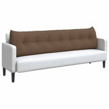 Back Pillow Brown 200 x 24 x 50 cm Fabric 42014590