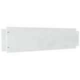 Lawn Edgings 10 pcs Silver 100 x 25 x 0.07 cm Galvanised Steel 42008617
