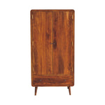 Curved Chestnut Wardrobe IN3589