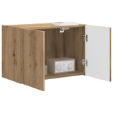 TV Wall Cabinet Artisan Oak 59.5 x 31 x 40 cm Engineered Wood 892347