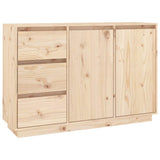 813804 Sideboard 111x34x75 cm Solid Wood Pine