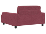 Armchair Wine Red Fabric 42043457
