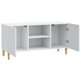 TV Cabinet White 102 x 34.5 x 50 cm Engineered Wood 894695