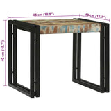 Coffee Table 2 pcs Multicolour Solid reclaimed wood 4104723