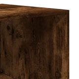 Wardrobe Smoked Oak 50x50x200 cm Engineered Wood 3307715