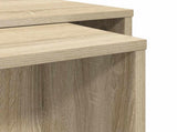 Coffee Table Set 2 pcs Sonoma Oak Engineered Wood 8000262