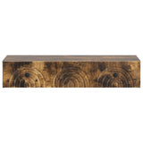 Wall-Mounted Side Table Smoked Oak 87.5 x 34.5 x 17 cm 898160