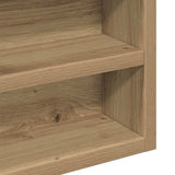 Display Cabinet Artisan Oak 100 x 8.5 x 75 cm Engineered Wood 869187