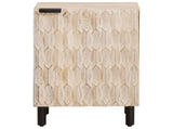 Bathroom Cabinet White 38 x 33 x 58 cm Solid Mango Wood 4017885