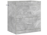 Bathroom Under Sink Cabinet Concrete Grey 56 x 37.5 x 81 cm 890707