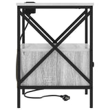 Bedside Cabinet 2 pcs Grey Sonoma 41.5 x 40.5 x 55 cm 859557