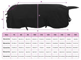 Horse Blanket Black Polyester 42013232