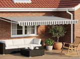 Manual Retractable Awning with LEDs 3 x 2 m 3419196