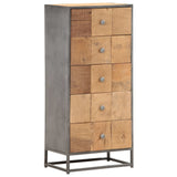 Drawer Cabinet 45x30x100 cm Solid Reclaimed Wood 286529