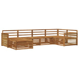 Outdoor Sofa Set 6 pcs Natural 3383567