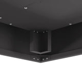Fire Pit Black 60 x 60 x 30 cm Steel 858918