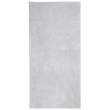 Rug HUARTE Short Pile Soft and Washable Grey 100x200 cm 375074