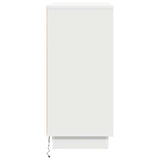 LED Sideboard White 71 x 34.5 x 75 cm Engineered Wood 869642