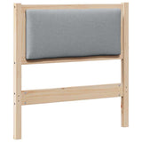 Headboard Other Brown 80 cm Solid pine wood 878979