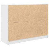 Sideboard White 100x35x76 cm Engineered Wood 3328498