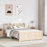 Bed Frame with Headboard without Mattress 160x200 cm 3306766