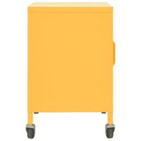 Storage Cabinet Mustard Yellow 60x35x56 cm Steel 336263